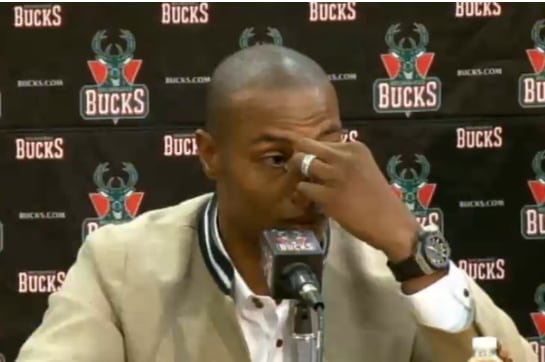 VIDEO: Bucks' Caron Butler Gets Emotional in Presser Returning Home