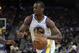 Mar 11, 2013; Oakland, CA, USA; Golden State Warriors small forward Harrison Barnes (40) drives in against the New York Knicks during the third quarter at Oracle Arena. The Golden State Warriors defeated the New York Knicks 92-63. Mandatory Credit: Kelley L Cox-USA TODAY Sports
