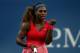 NEW YORK, NY - SEPTEMBER 06: Serena Williams of United States of America celebrates a point during her women's singles semifinal match against Na Li of China on Day Twelve of the 2013 US Open at USTA Billie Jean King National Tennis Center on September 6, 2013 in the Flushing neighborhood of the Queens borough of New York City. (Photo by Clive Brunskill/Getty Images)
