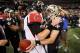 NEW ORLEANS, LA - NOVEMBER 11: Matt Ryan #2 of the Atlanta Falcons talks with Drew Brees #9 of the New Orleans Saints at The Mercedes-Benz Superdome on November 11, 2012 in New Orleans, Louisiana. The Saints defeated the Falcons 31-27. (Photo by Chris Graythen/Getty Images)