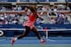 NEW YORK, NY - SEPTEMBER 06: Serena Williams of United States of America plays a forehand during her women's singles semifinal match against Na Li of China on Day Twelve of the 2013 US Open at USTA Billie Jean King National Tennis Center on September 6, 2013 in the Flushing neighborhood of the Queens borough of New York City. (Photo by Clive Brunskill/Getty Images)