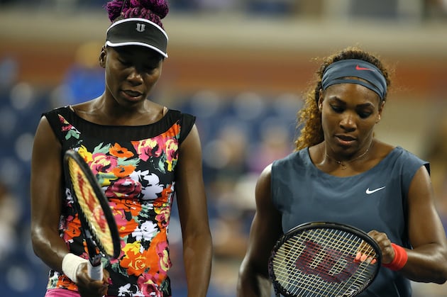Serena, Venus Williams Falter in U.S. Open Doubles Semifinals