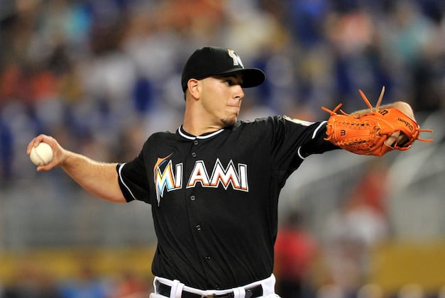 Miami's Fernandez Strikes out 9 in 7-0 Win