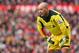 MANCHESTER, ENGLAND - JANUARY 13: Pepe Reina of Liverpool looks on during the Barclays Premier League match between Manchester United and Liverpool at Old Trafford on January 13, 2013 in Manchester, England. (Photo by Alex Livesey/Getty Images)