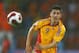 Ciprian Marica, shown in action with Romania.