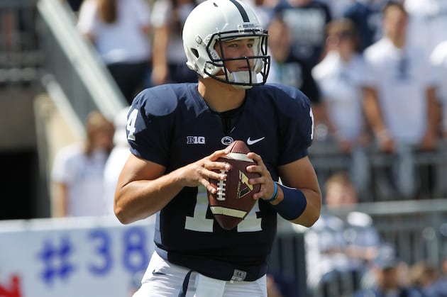 Hackenberg Sets Penn State Freshman Passing Record in Win