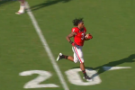 Todd Gurley Keeps Running Without a Helmet
