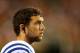 CINCINNATI, OH - AUGUST 29: Andrew Luck #12 of the Indianapolis Colts watches the game action during the preaseason game against the Cincinnati Bengals at Paul Brown Stadium on August 29, 2013 in Cincinnati, Ohio. (Photo by Andy Lyons/Getty Images)