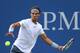 NEW YORK, NY - SEPTEMBER 07: Rafael Nadal of Spain plays a forehand during his men's singles semifinal match against Richard Gasquet of France on Day Thirteen of the 2013 US Open at USTA Billie Jean King National Tennis Center on September 7, 2013 in the Flushing neighborhood of the Queens borough of New York City. (Photo by Elsa/Getty Images)