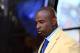 Aug 2, 2013; Canton, OH, USA; Deion Sanders during the 2013 Pro Football Hall of Fame Enshrinement at Fawcett Stadium. Mandatory Credit: Andrew Weber-USA TODAY Sports