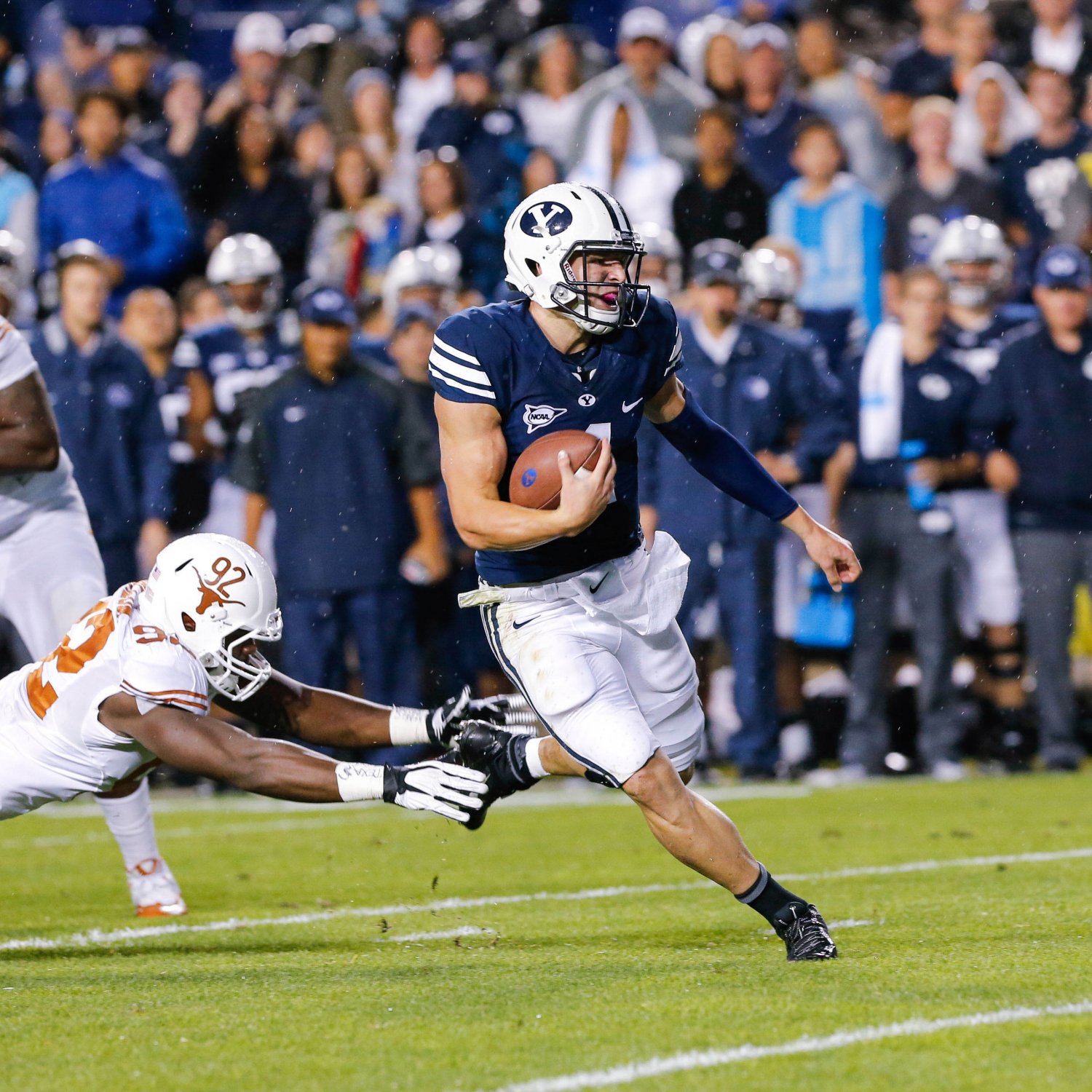 Texas vs. BYU Cougars Crush Longhorns with RecordSetting Rushing
