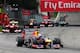 MONZA, ITALY - SEPTEMBER 08: Sebastian Vettel of Germany and Infiniti Red Bull Racing leads the field early during the Italian Formula One Grand Prix at Autodromo di Monza on September 8, 2013 in Monza, Italy. (Photo by Clive Mason/Getty Images)