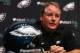 PHILADELPHIA, PA - JANUARY 17: Chip Kelly is introduced as the new head coach of the Philadelphia Eagles during a news conference at the team's NovaCare Complex on January 17, 2013 in Philadelphia, Pennsylvania. The former Oregon coach surprised many after he initially turned down NFL clubs saying he would remain at Oregon. (Photo by Rich Schultz /Getty Images)