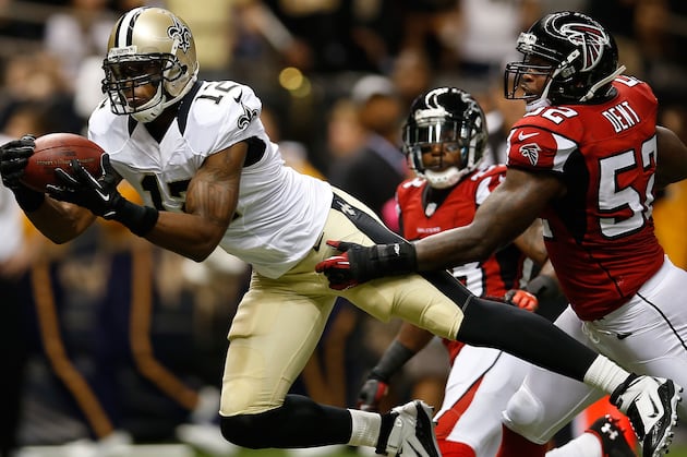 New Orleans Saints' Marques Colston Sets Franchise Record for Receptions