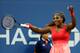 NEW YORK, NY - SEPTEMBER 08: Serena Williams of the United States of America reacts during her women's singles final match against Victoria Azarenka of Belarus on Day Fourteen of the 2013 US Open at the USTA Billie Jean King National Tennis Center on September 8, 2013 in the Flushing neighborhood of the Queens borough of New York City. (Photo by Al Bello/Getty Images)