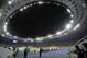 KIEV, UKRAINE - OCTOBER 03: General view of the Olimpiyskiy National Sports Complex, home of FC Dynamo Kyiv taken during the UEFA Champions League group stage match between FC Dynamo Kyiv and GNK Dinamo Zagreb at the Olimpiyskiy National Sports Complex on October 3, 2012 in Kiev, Ukraine. (Photo by Genya Savilov/EuroFootball/Getty Images)