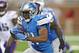 DETROIT, MI - SEPTEMBER 08: Reggie Bush #21 of the Detroit Lions runs for a short gain during the second quarter of the game against the Minnesota Vikings at Ford Field on September 8, 2013 in Detroit, Michigan. (Photo by Leon Halip/Getty Images)