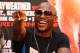 NEW YORK, NY - JUNE 24: Floyd Mayweather speaks to the crowd during a news conference at the Pedestrian Walk in Times Square on June 24, 2013 in New York City. Floyd Mayweather and Canelo Alvarez are scheduled to fight September 14 at the MGM Grand in Las Vegas, Nevada to unifty their junior middleweight world titles. (Photo by Mike Stobe/Getty Images)