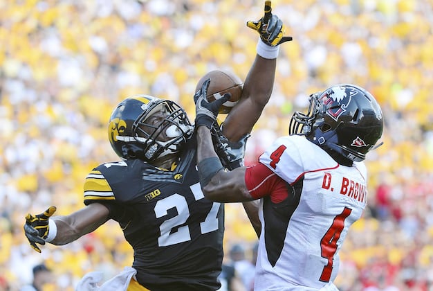 Lomax Not on Iowa's Two-Deep for Iowa State Game