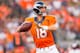 DENVER, CO - AUGUST 24: Quarterback Peyton Manning #18 of the Denver Broncos in action against the St. Louis Rams at Sports Authority Field at Mile High on August 24, 2013 in Denver, Colorado. (Photo by Justin Edmonds/Getty Images)