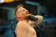 Aug 31, 2013; Milwaukee, WI, USA; Josh Barnett reacts after beating Frank Mir (not pictured) during the UFC-164 bout at BMO Harris Bradley Center. Mandatory Credit: Benny Sieu-USA TODAY Sports