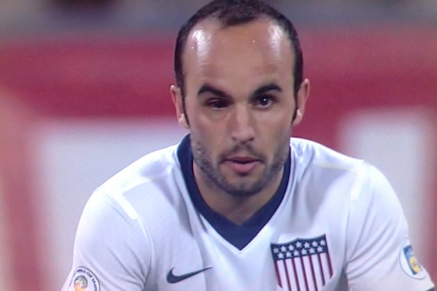Landon Donovan's Eye Has, Ahem, Seen Better Days