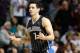 AUBURN HILLS, MI - NOVEMBER 16: J.J. Redick #7 of the Orlando Magic reacts after hitting a late fourth-quarter, three-point basket against the Detroit Pistons at the Palace of Auburn Hills on November 16, 2012 in Auburn Hills, Michigan. Orlando won the game 110-106. NOTE TO USER: User expressly acknowledges and agrees that, by downloading and or using this photograph, User is consenting to the terms and conditions of the Getty Images License Agreement. (Photo by Gregory Shamus/Getty Images)