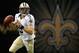 NEW ORLEANS, LA - SEPTEMBER 08: Drew Brees #9 of the New Orleans Saints throws a pass against the Atlanta Falcons at the Mercedes-Benz Superdome on September 8, 2013 in New Orleans, Louisiana. (Photo by Chris Graythen/Getty Images)