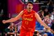 LONDON, ENGLAND - AUGUST 08: Marc Gasol #13 of Spain reacts late in the fourth quarter against France during the Men's Basketball quaterfinal game on Day 12 of the London 2012 Olympic Games at North Greenwich Arena on August 8, 2012 in London, England. (Photo by Ronald Martinez/Getty Images)