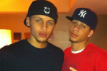 Curry Putting His Little Brother to Work 