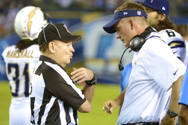 Umpire Blew Call During Texans vs. Chargers, Says NFL VP of Officiating