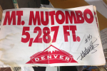 Classic Mutombo Memorabilia Found in Storage Locker