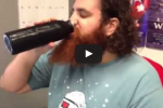 Gross Redskins' Fan Eats His Own Beard After MNF Loss