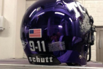 TCU Tweets Picture of Helmet with 9/11 Sticker