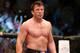 BOSTON, MA - AUGUST 17: Chael Sonnen reacts after winning the fight with a tap out by guillotine choke against Mauricio Rua in their light heavyweight bout at TD Garden on August 17, 2013 in Boston, Massachusetts. (Photo by Jared Wickerham/Getty Images)