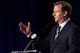INDIANAPOLIS, IN - FEBRUARY 03: NFL Commissioner Roger Goodell addresses the media during a news conference ahead of Superbowl XLVI on February 3, 2012 in Indianapolis, Indiana. (Photo by Jamie Squire/Getty Images)