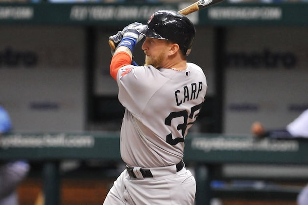 Carp Steals Scene as Sox Slam Rays