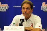 Saban Drops Mic on Media at Presser 