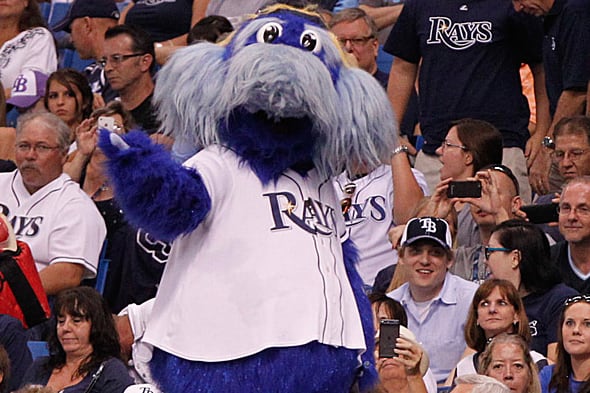 Red Sox Fan Arrested After Allegedly Trying to Choke Rays Mascot