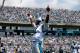 CHARLOTTE, NC - SEPTEMBER 08: Cam Newton #1 of the Carolina Panthers against the Seattle Seahawks during their game at Bank of America Stadium on September 8, 2013 in Charlotte, North Carolina. (Photo by Streeter Lecka/Getty Images)