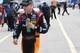 Matt Kenseth walks through the NASCAR garage at Daytona. Credit: Dwight Drum