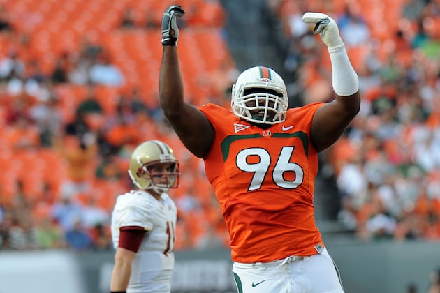 Canes Defensive Tackle Curtis Porter Impresses