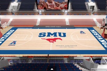 Video: SMU Unveils New Moody Center Court