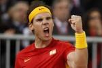 Nadal Helps Spain Take 2-0 Lead in Davis Playoff