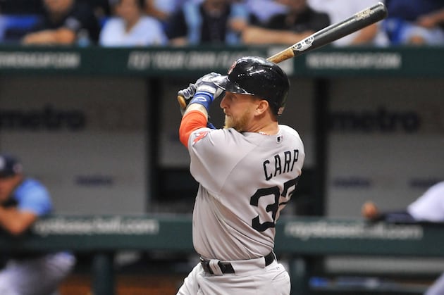 Carp Hitting Cleanup, Victorino Returns for NYY Opener