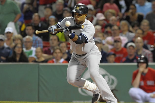 Watch Robinson Cano Take Advantage of Shift and Bunt for Easy Double