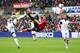 SWANSEA, WALES - AUGUST 17: Robin van Persie (C) of Manchester United scores his sides opening goal during the Barclays Premier League match between Swansea City and Manchester United at the Liberty Stadium on August 17, 2013 in Swansea, Wales. (Photo by Michael Steele/Getty Images)