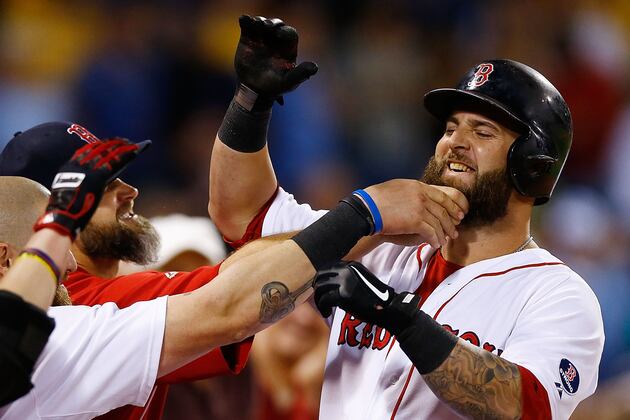 Mike Napoli Returns to Lineup Today vs. Yankees