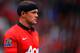 MANCHESTER, ENGLAND - SEPTEMBER 14: Wayne Rooney of Manchester United wears protective headwear during the Barclays Premier League match between Manchester United and Crystal Palace at Old Trafford on September 14, 2013 in Manchester, England. (Photo by Michael Regan/Getty Images)