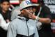 LAS VEGAS, NV - SEPTEMBER 13: Boxer Floyd Mayweather Jr. arrives at the official weigh-in for his bout against Canelo Alvarez at the MGM Grand Garden Arena on September 13, 2013 in Las Vegas, Nevada. The fighters will meet in a WBC/WBA 154-pound title fight on September 14 in Las Vegas. (Photo by Ethan Miller/Getty Images)